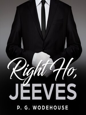 cover image of Right Ho Jeeves